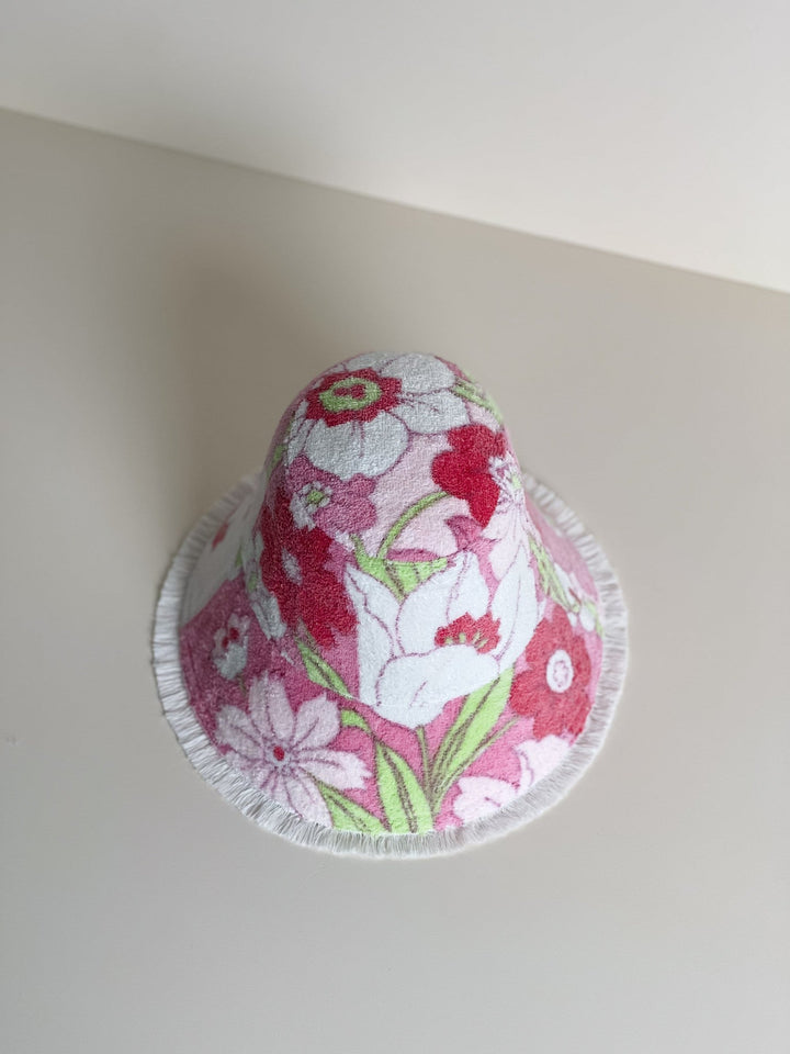 FREYA CROP #35 MEDIUM handmade by expert artisans from upcycled vintage towels, in Sydney.