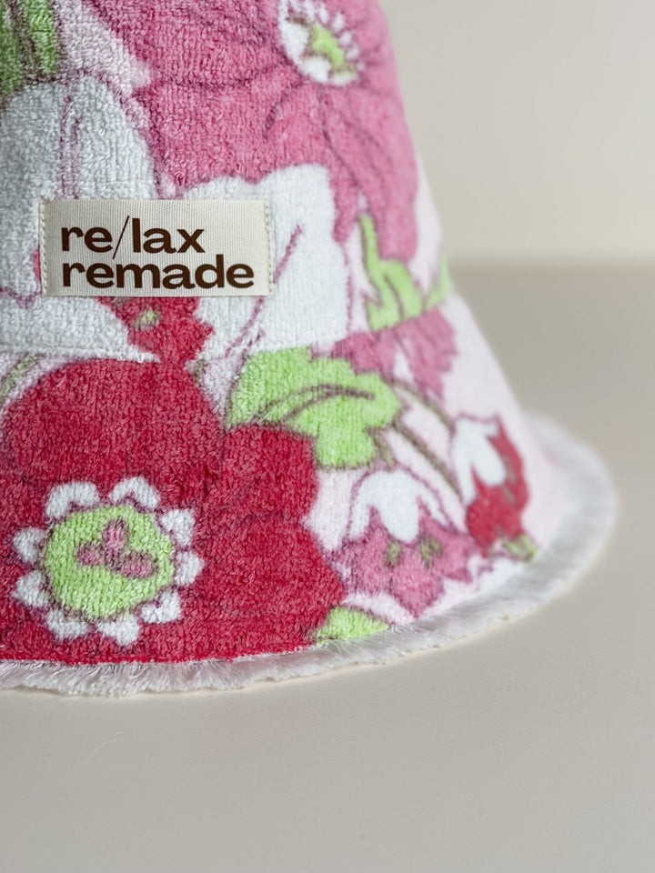 FREYA CROP #35 MEDIUM handmade by expert artisans from upcycled vintage towels, in Sydney.