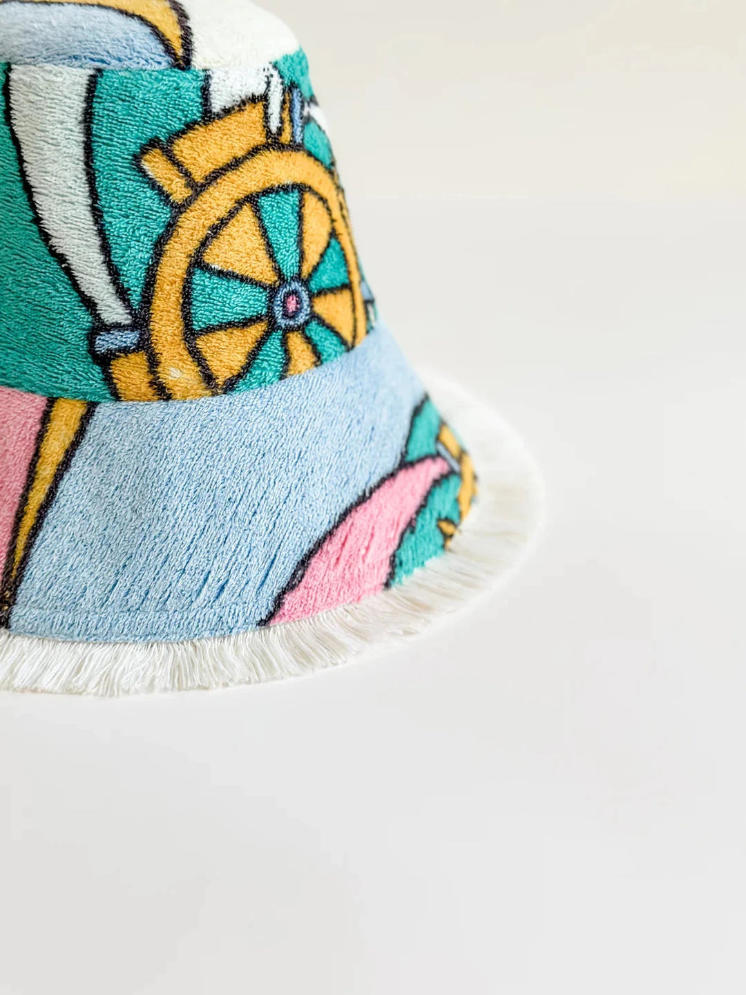 FREYA CROP #5 Vintage Hermes MEDIUM handmade by expert artisans from upcycled vintage towels, in Sydney.