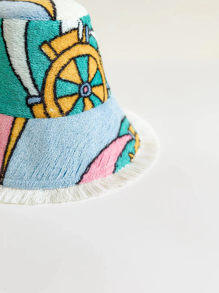 FREYA CROP #5 Vintage Hermes MEDIUM handmade by expert artisans from upcycled vintage towels, in Sydney.