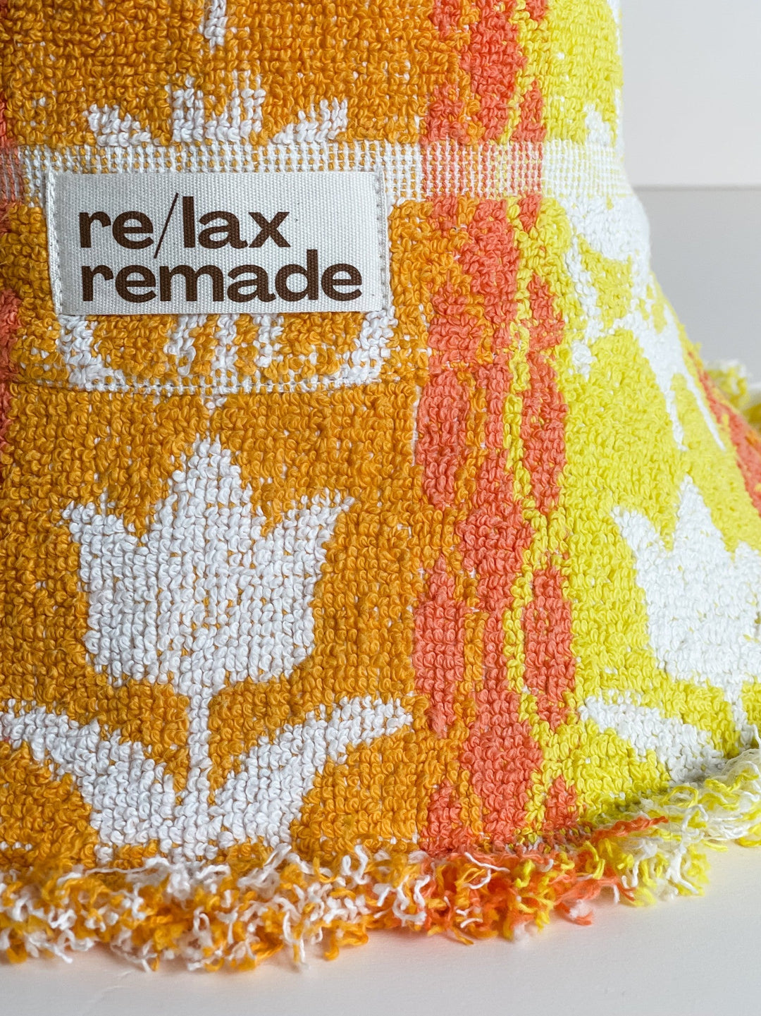JONI #102 SMALL handmade by expert artisans from upcycled vintage towels, in Sydney.