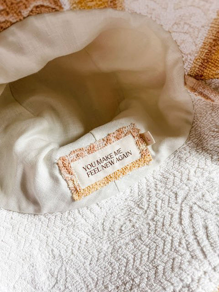 Joni #13 Large handmade by expert artisans from upcycled vintage towels, in Sydney.