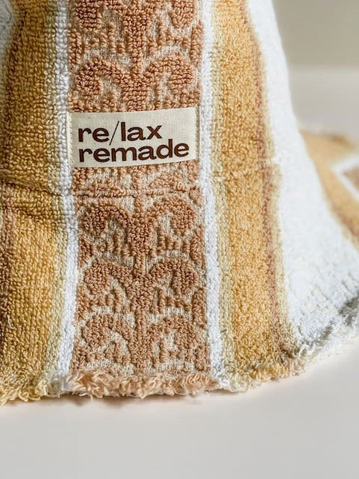 Joni #13 Large handmade by expert artisans from upcycled vintage towels, in Sydney.