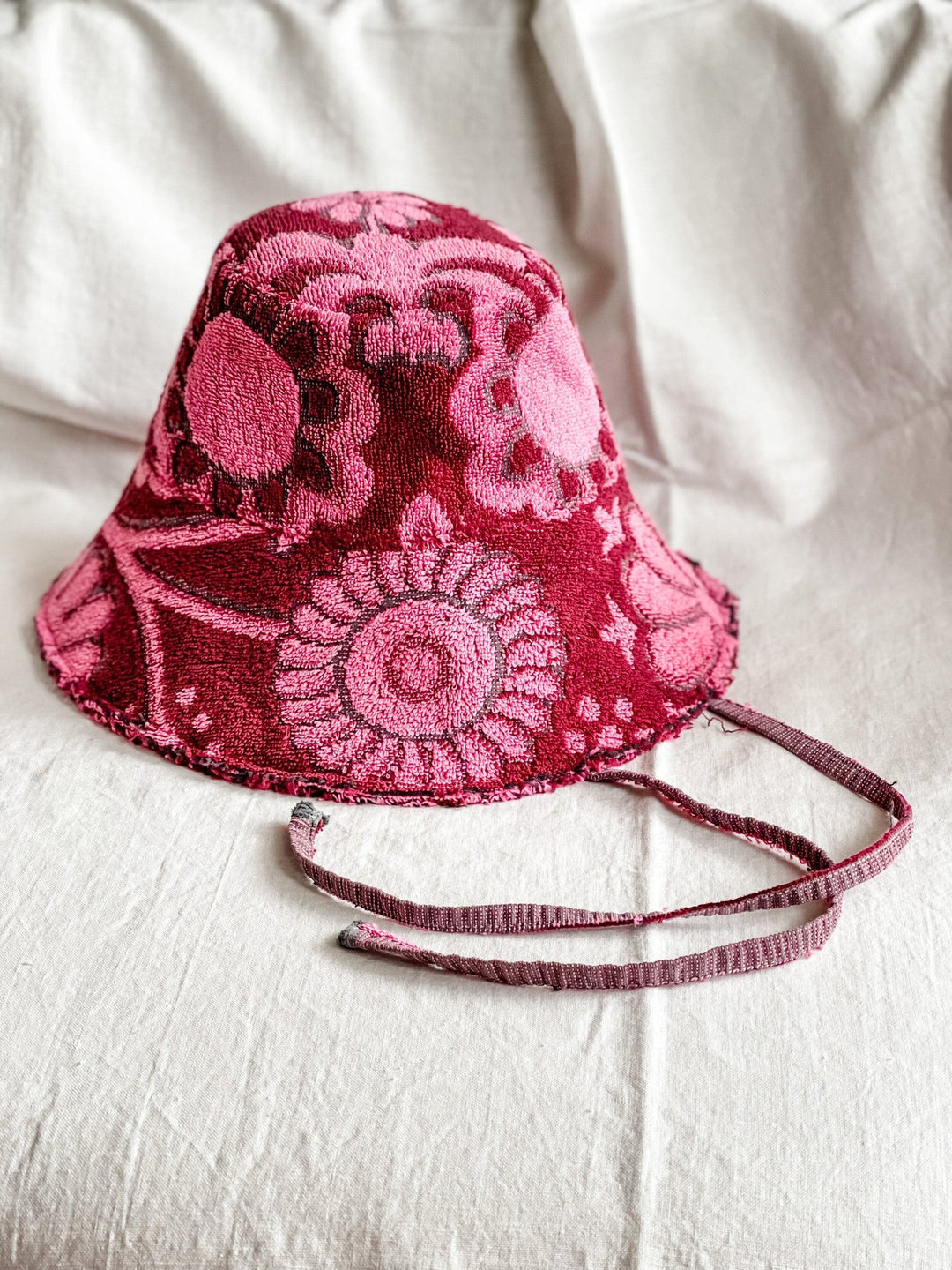 Joni #2 Medium handmade by expert artisans from upcycled vintage towels, in Sydney.