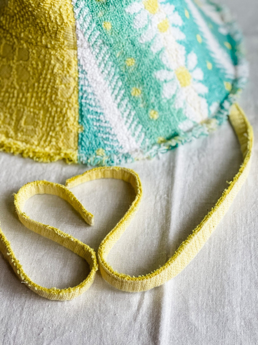 Joni #3 Large handmade by expert artisans from upcycled vintage towels, in Sydney.