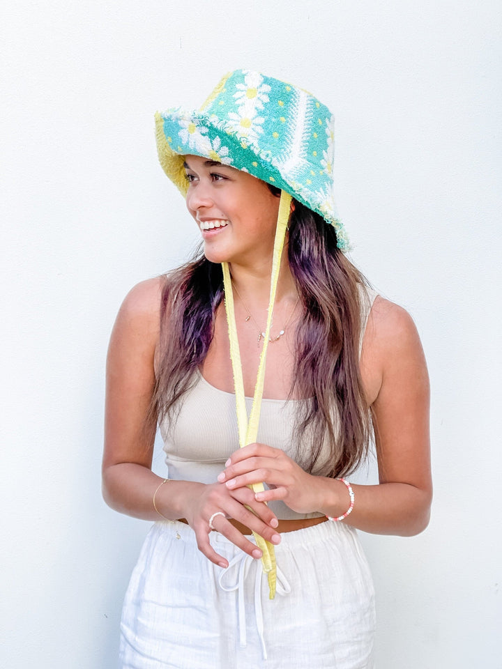 Joni #3 Large handmade by expert artisans from upcycled vintage towels, in Sydney.