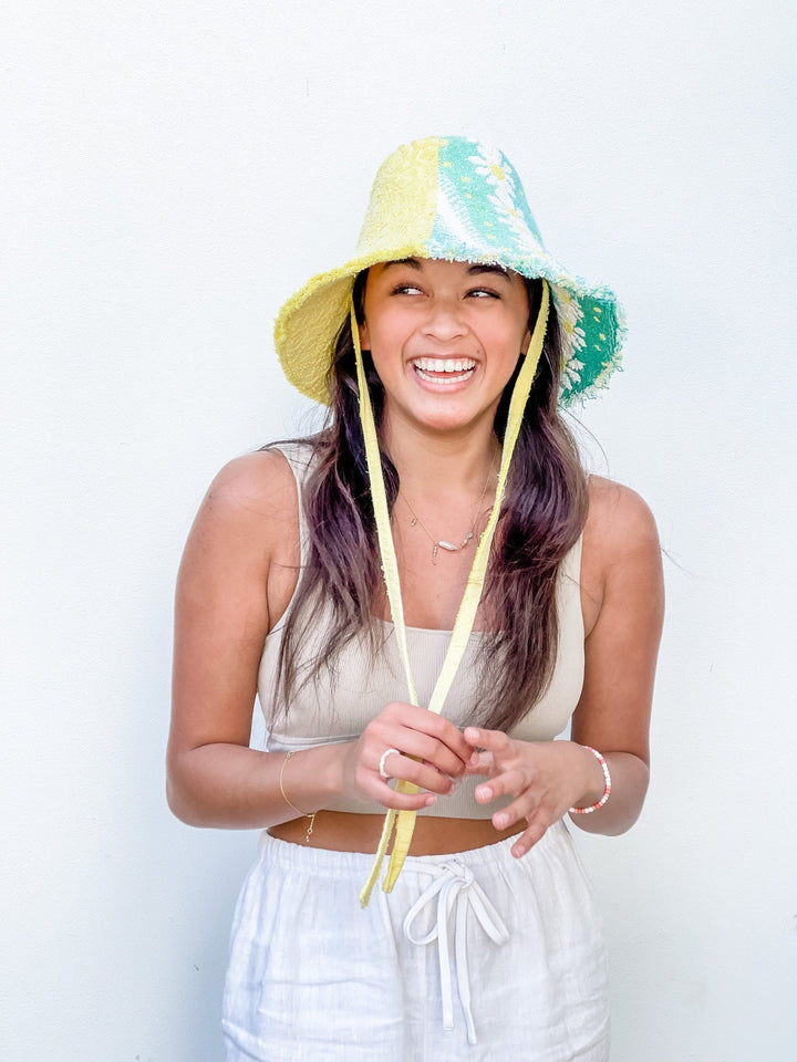 Joni #3 Large handmade by expert artisans from upcycled vintage towels, in Sydney.