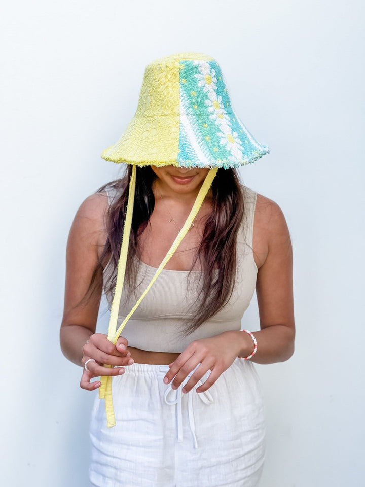 Joni #3 Large handmade by expert artisans from upcycled vintage towels, in Sydney.
