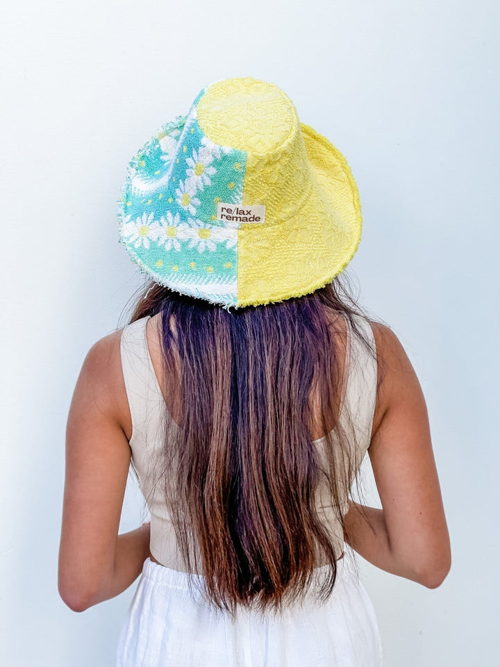 Joni #3 Large handmade by expert artisans from upcycled vintage towels, in Sydney.
