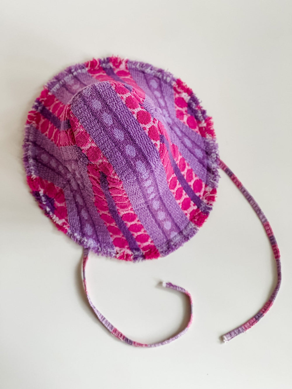 Joni #40 Medium handmade by expert artisans from upcycled vintage towels, in Sydney.