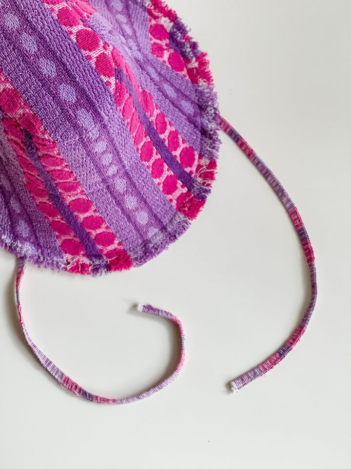 Joni #40 Medium handmade by expert artisans from upcycled vintage towels, in Sydney.