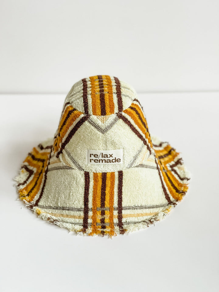 Joni #41 Medium handmade by expert artisans from upcycled vintage towels, in Sydney.