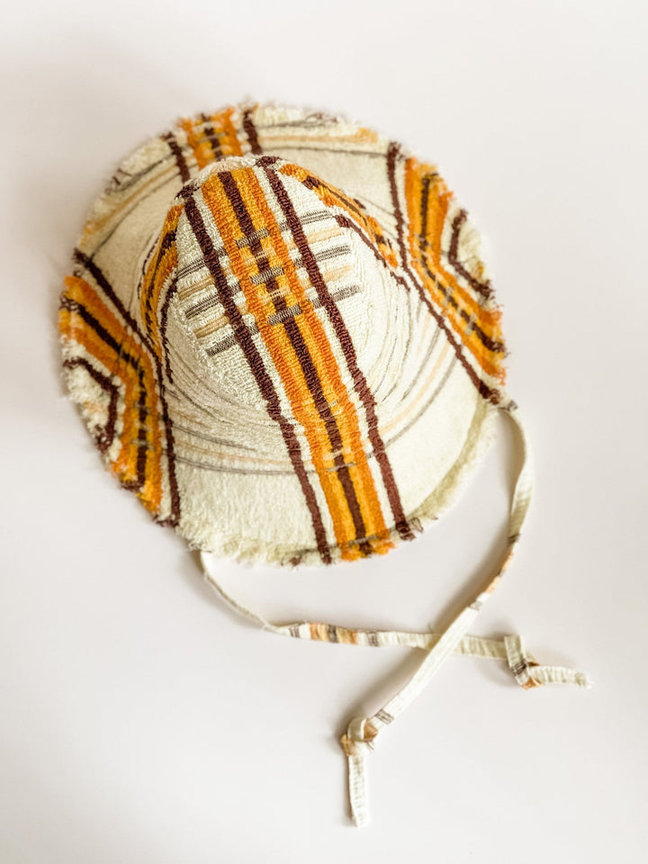 Joni #41 Medium handmade by expert artisans from upcycled vintage towels, in Sydney.