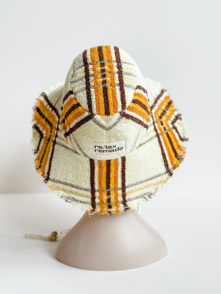 Joni #41 Medium handmade by expert artisans from upcycled vintage towels, in Sydney.