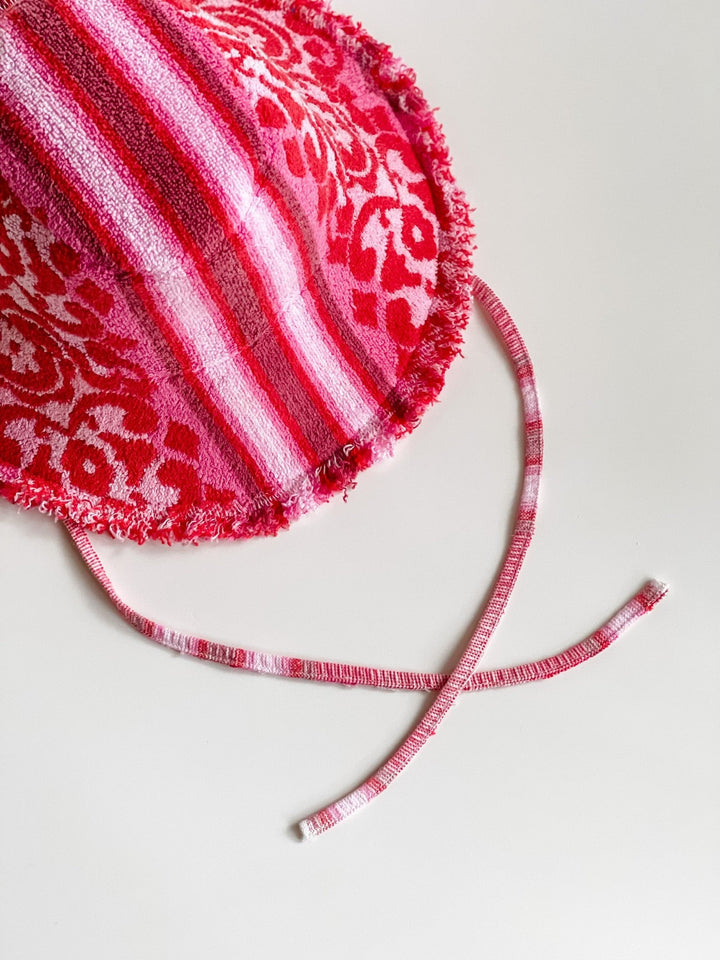 Joni #43 Large handmade by expert artisans from upcycled vintage towels, in Sydney.