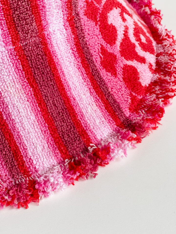 Joni #43 Large handmade by expert artisans from upcycled vintage towels, in Sydney.