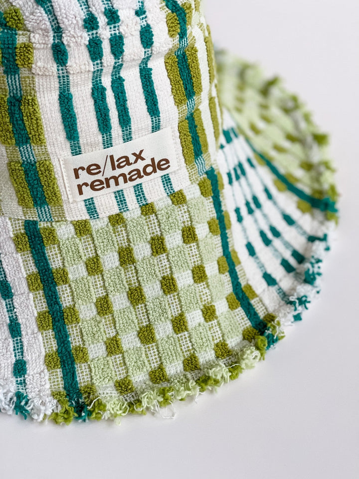 Joni #44 Large handmade by expert artisans from upcycled vintage towels, in Sydney.