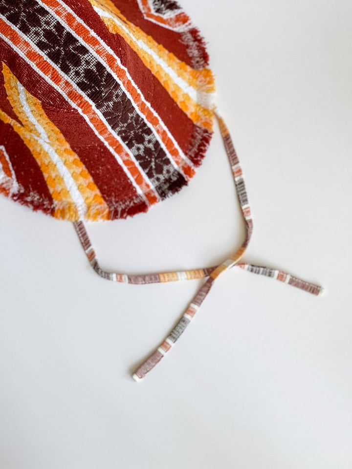 Joni #45 Medium handmade by expert artisans from upcycled vintage towels, in Sydney.