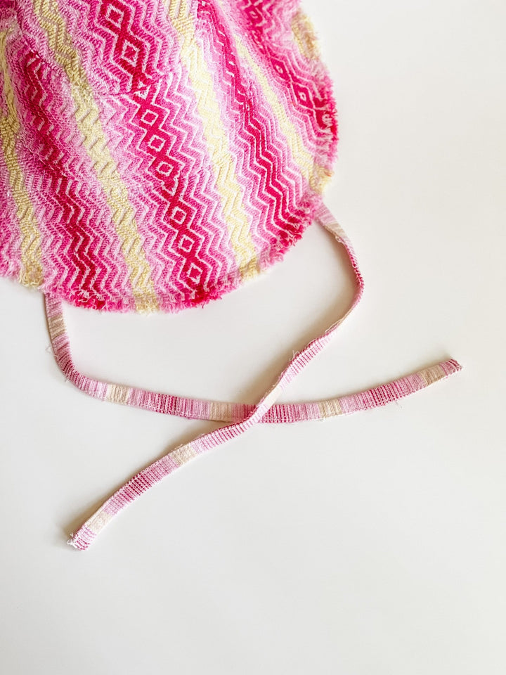 Joni #48 Large handmade by expert artisans from upcycled vintage towels, in Sydney.