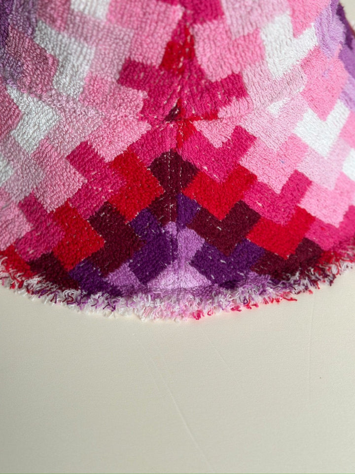 JONI #79 SMALL handmade by expert artisans from upcycled vintage towels, in Sydney.