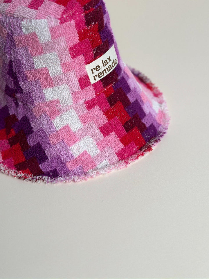 JONI #79 SMALL handmade by expert artisans from upcycled vintage towels, in Sydney.