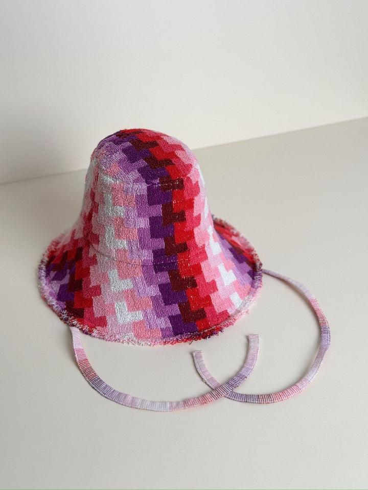 JONI #79 SMALL handmade by expert artisans from upcycled vintage towels, in Sydney.