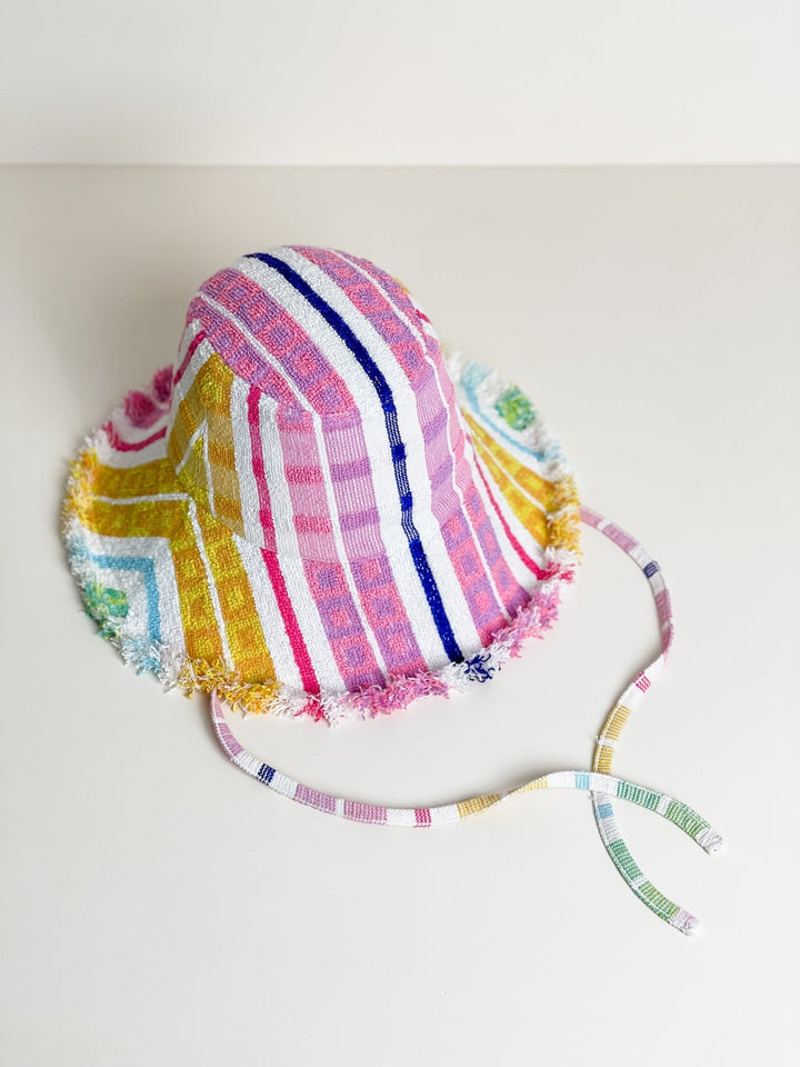 JONI #92 LARGE handmade by expert artisans from upcycled vintage towels, in Sydney.