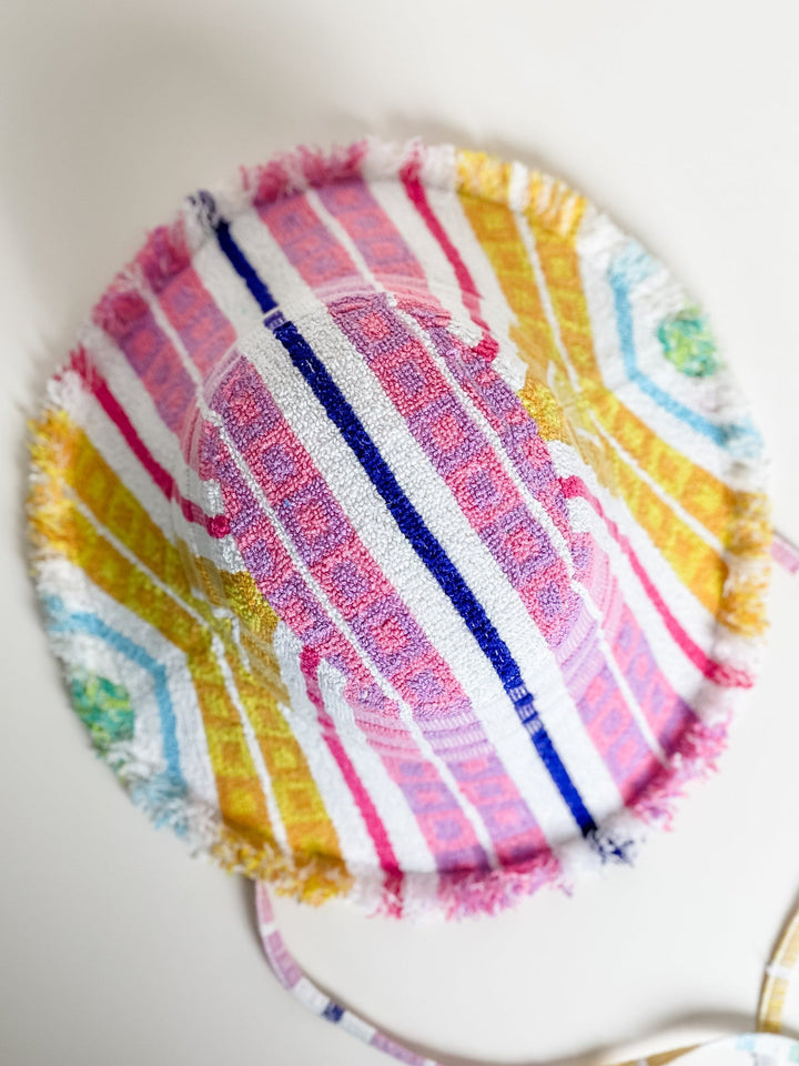 JONI #92 LARGE handmade by expert artisans from upcycled vintage towels, in Sydney.