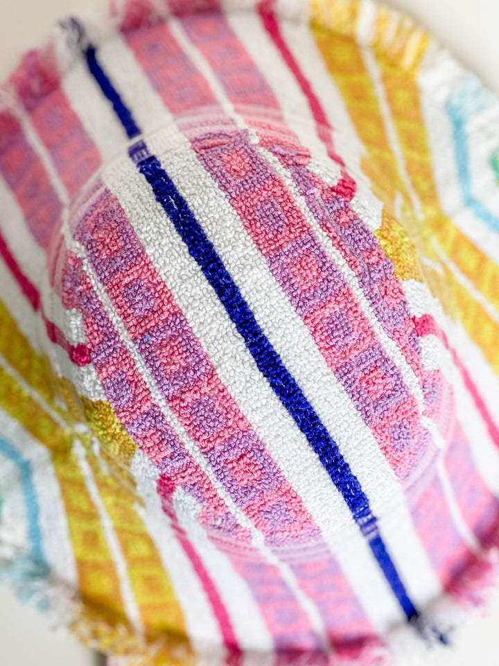 JONI #92 LARGE handmade by expert artisans from upcycled vintage towels, in Sydney.