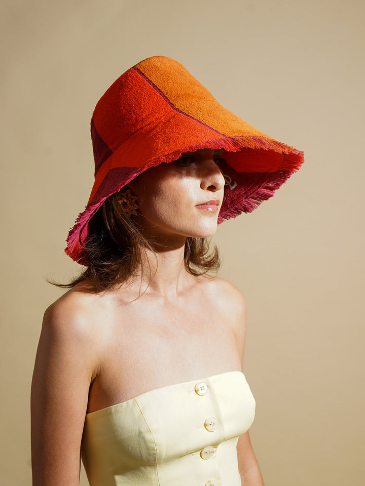 LUXURY FREYA #1 LARGE (ft. YSL) handmade by expert artisans from upcycled vintage towels, in Sydney.