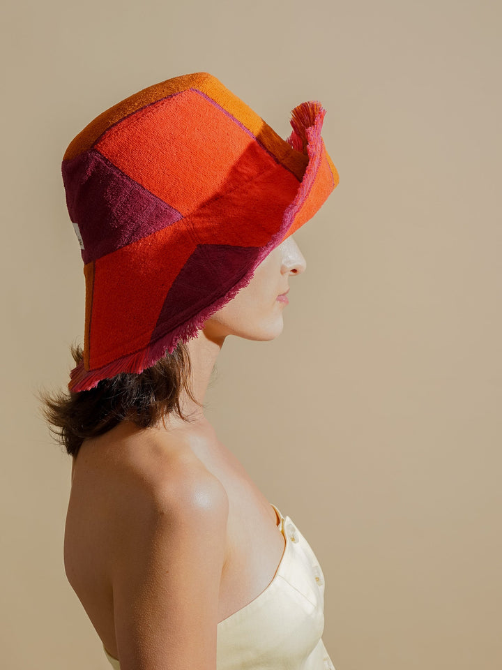 LUXURY FREYA #1 LARGE (ft. YSL) handmade by expert artisans from upcycled vintage towels, in Sydney.