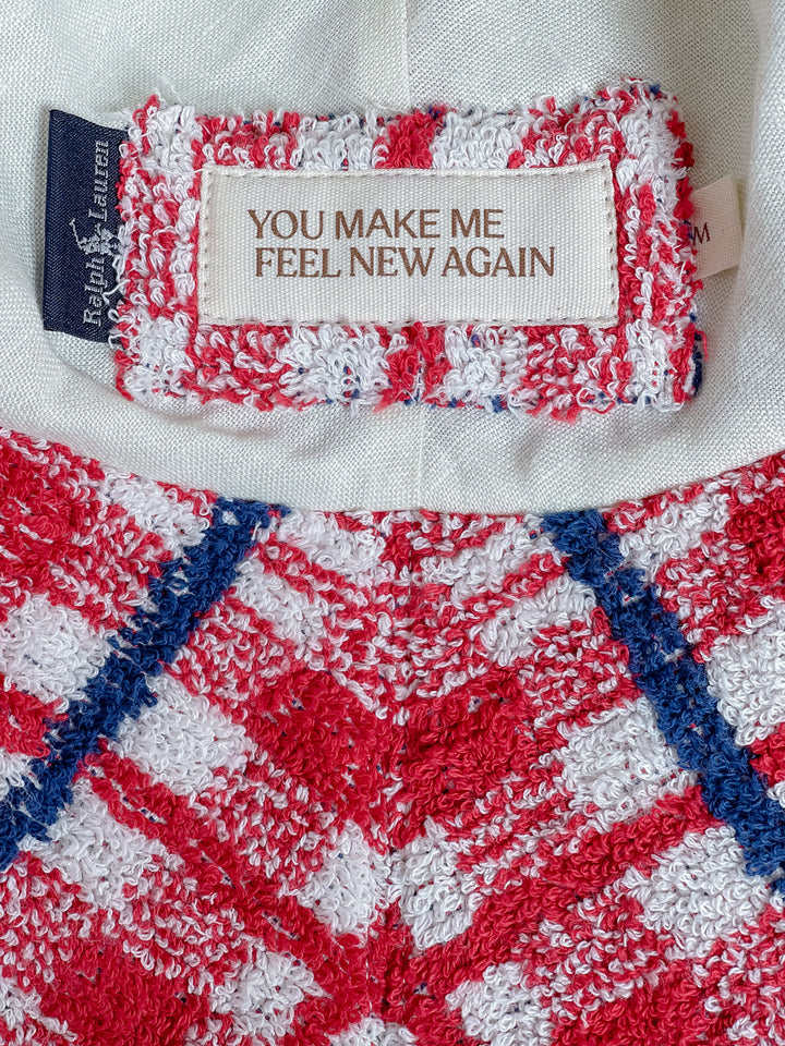 The LUXURY WILLOW #7 (DESIGNER - RALPH LAUREN) MEDIUM features within the 'Hygge' collection by Re/lax Remade.