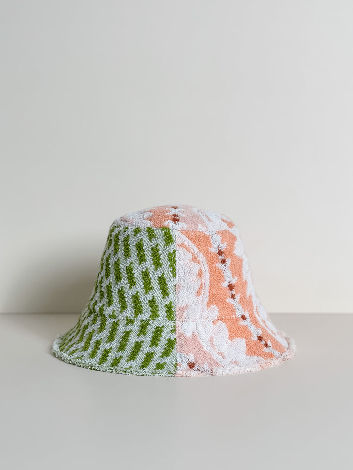 Re/lax Remade one-of-a-kind vintage towel hats, lovingly handmade in Australia from upcycled fabrics.