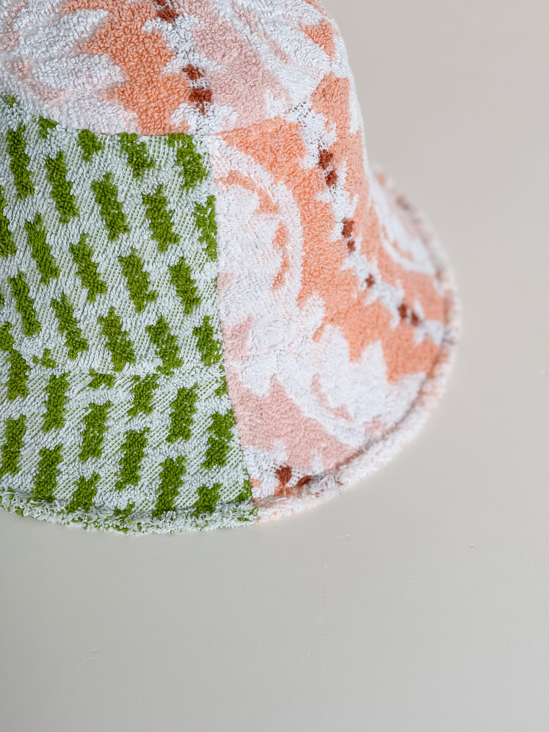 Re/lax Remade one-of-a-kind vintage towel hats, lovingly handmade in Australia from upcycled fabrics.