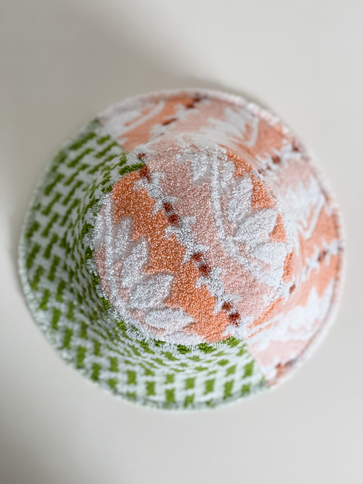 Re/lax Remade one-of-a-kind vintage towel hats, lovingly handmade in Australia from upcycled fabrics.