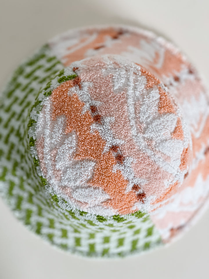 Re/lax Remade one-of-a-kind vintage towel hats, lovingly handmade in Australia from upcycled fabrics.