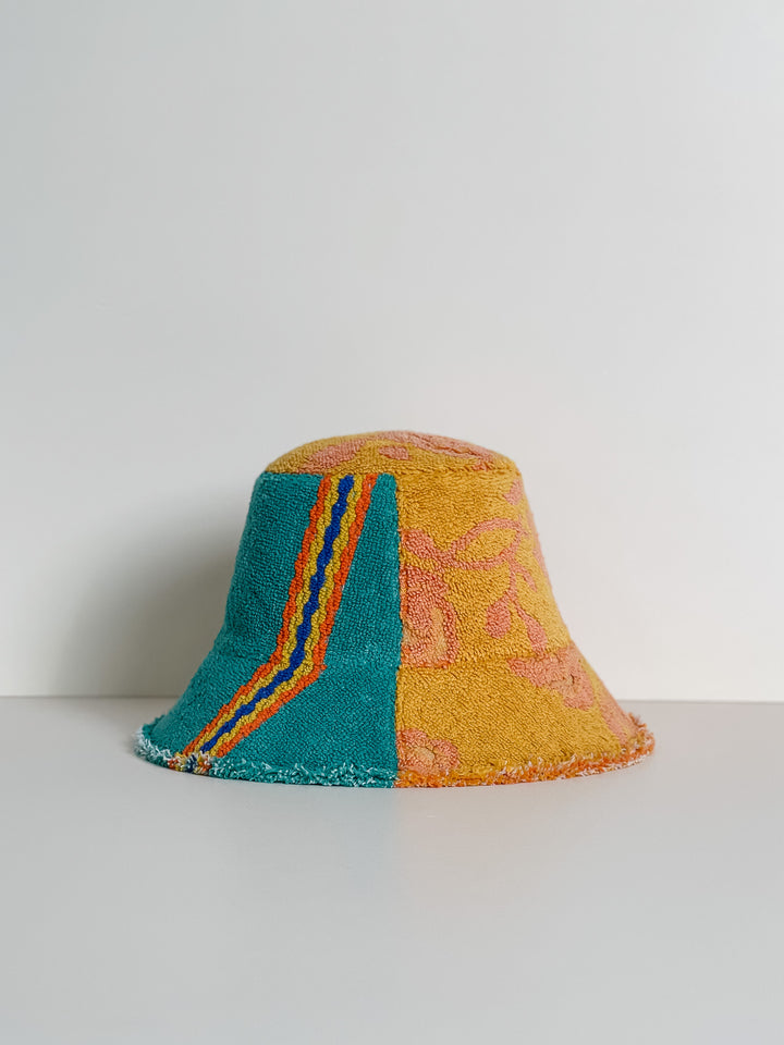 Re/lax Remade one-of-a-kind vintage towel hats, lovingly handmade in Australia from upcycled fabrics.