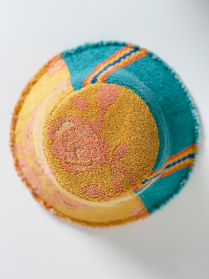 Re/lax Remade one-of-a-kind vintage towel hats, lovingly handmade in Australia from upcycled fabrics.