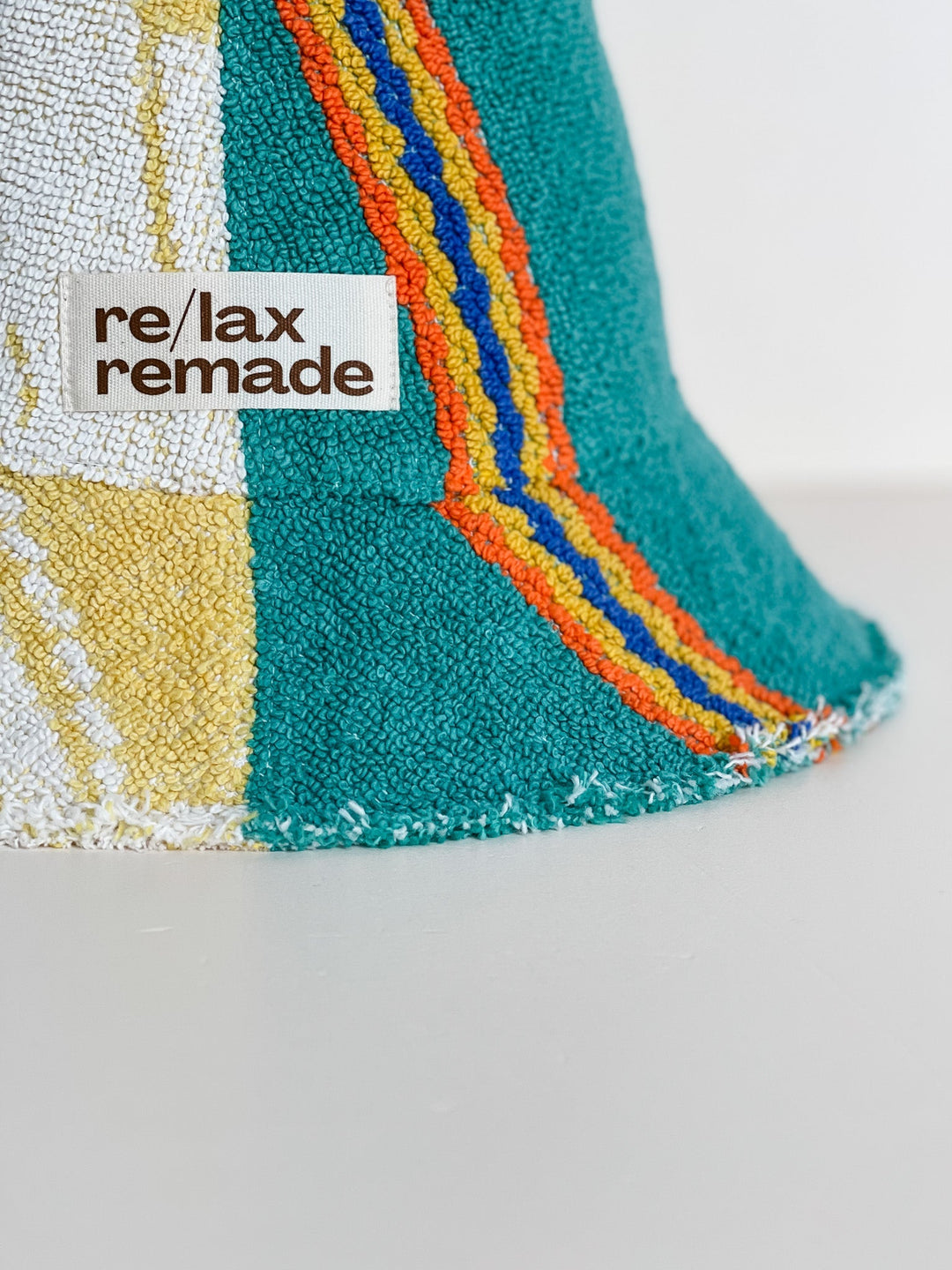 SCOUT #120 (RESCUE) handmade by expert artisans from upcycled vintage towels, in Sydney.