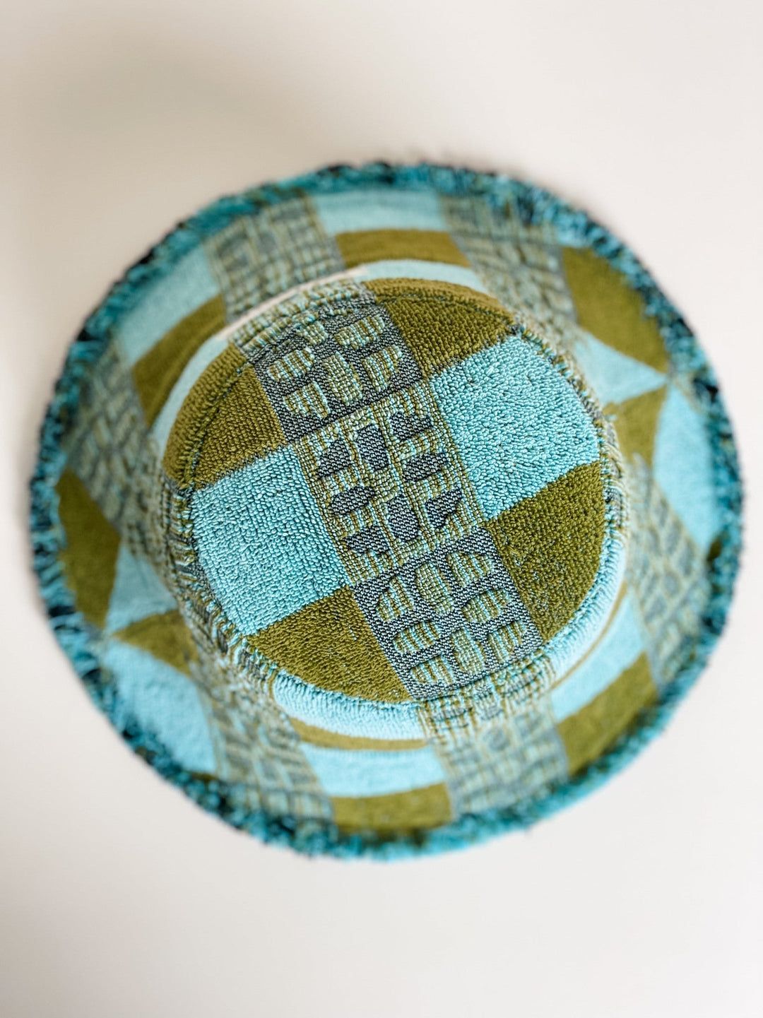 SCOUT #25 (RESCUE) handmade by expert artisans from upcycled vintage towels, in Sydney.