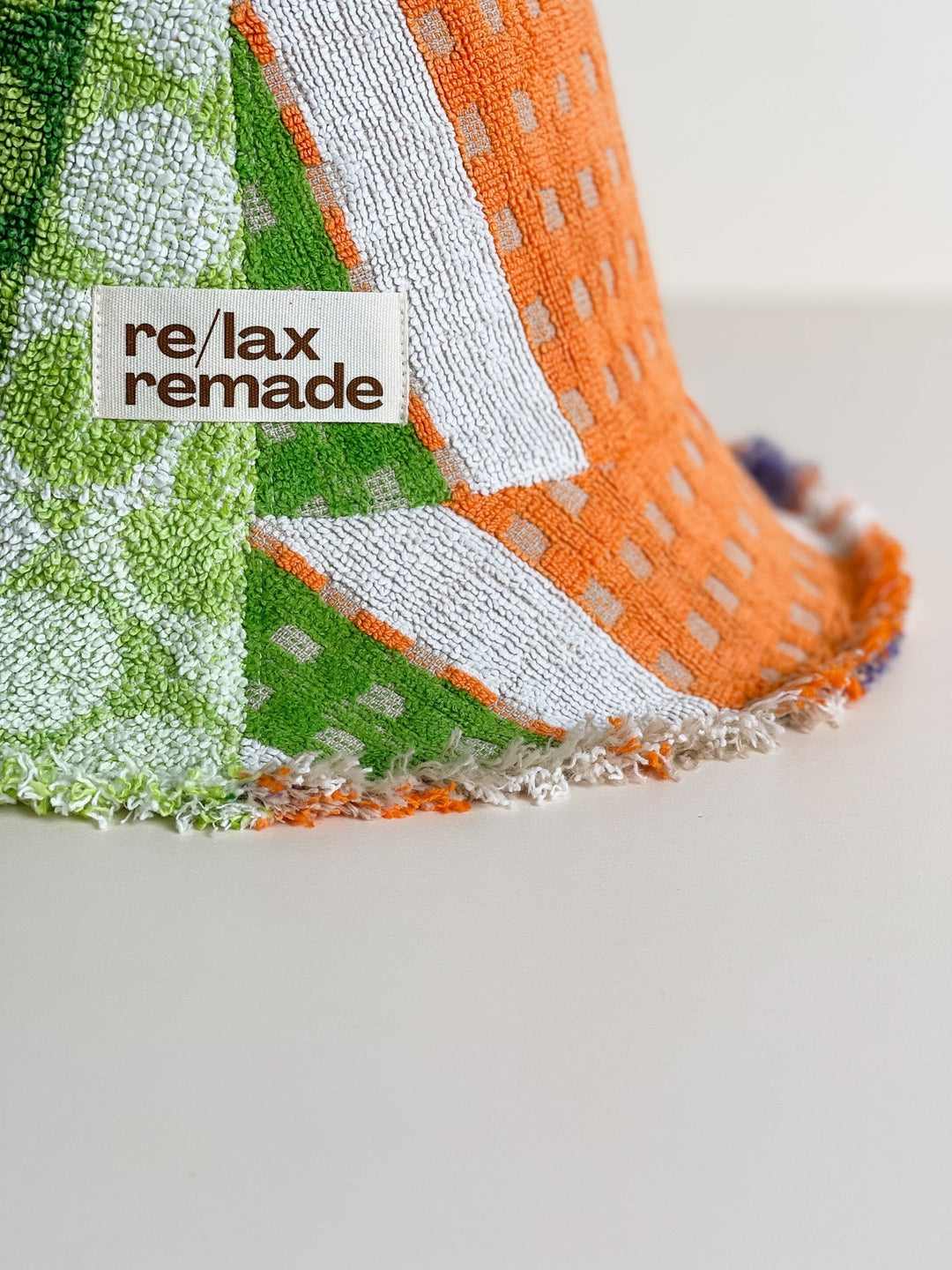SCOUT #57 (RESCUE) handmade by expert artisans from upcycled vintage towels, in Sydney.