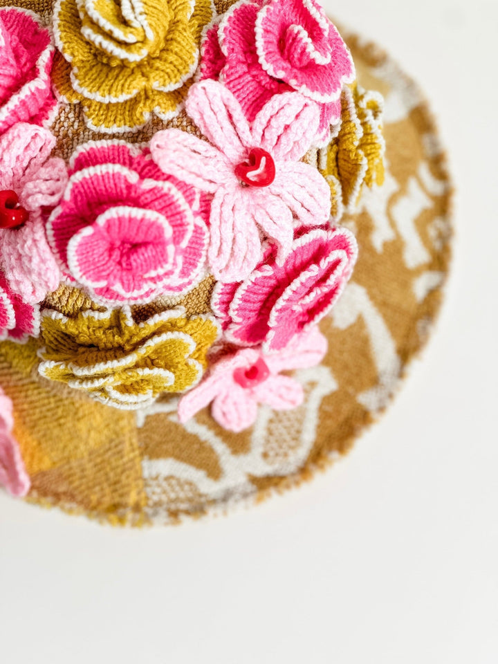'Synchronised Swim' - Diana Rikasari x Re/lax Remade handmade by expert artisans from upcycled vintage towels, in Sydney.