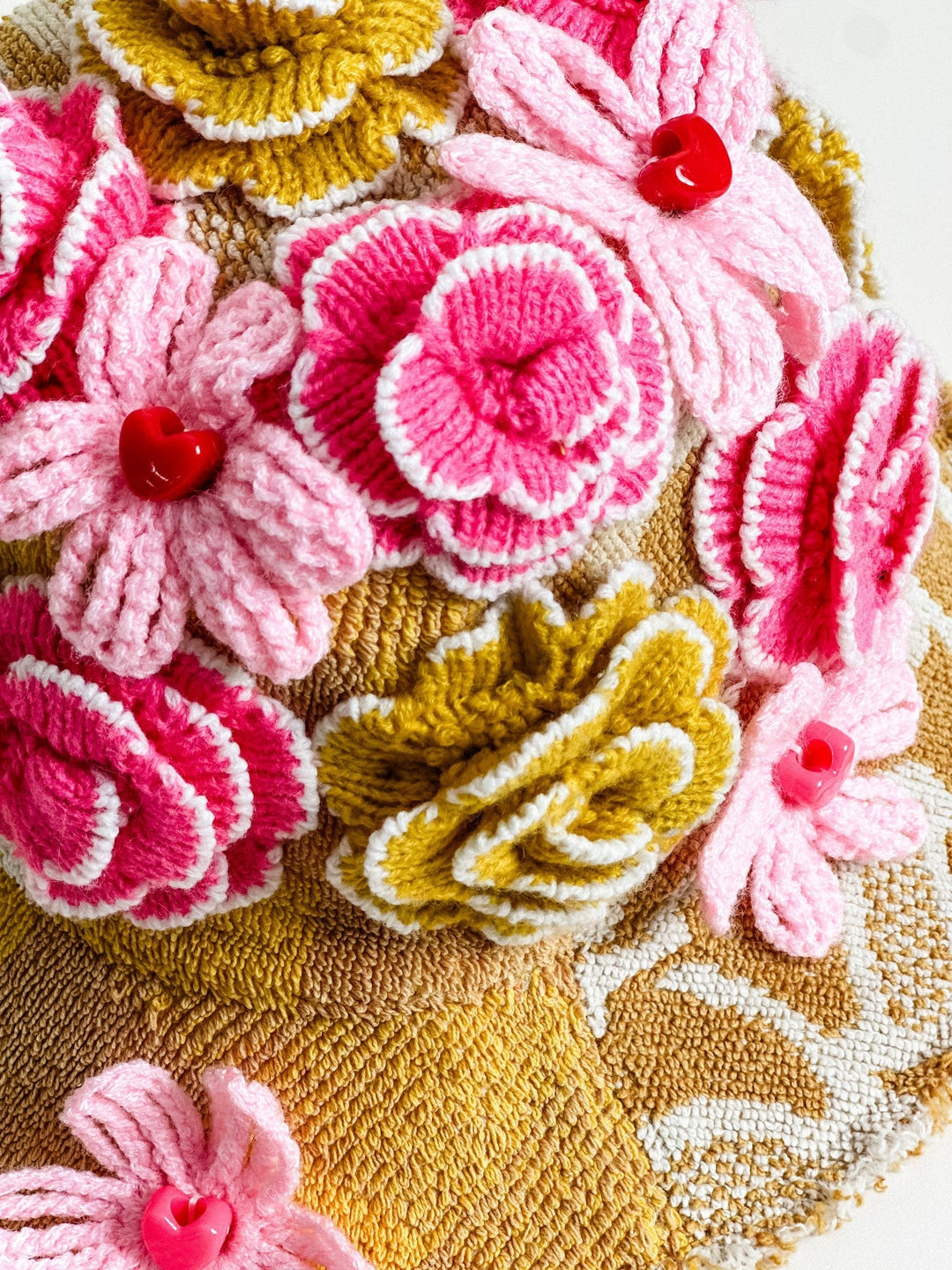 'Synchronised Swim' - Diana Rikasari x Re/lax Remade handmade by expert artisans from upcycled vintage towels, in Sydney.