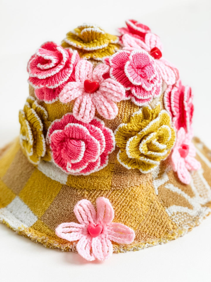'Synchronised Swim' - Diana Rikasari x Re/lax Remade handmade by expert artisans from upcycled vintage towels, in Sydney.