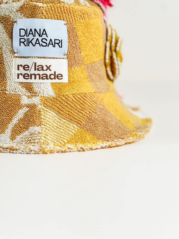 'Synchronised Swim' - Diana Rikasari x Re/lax Remade handmade by expert artisans from upcycled vintage towels, in Sydney.